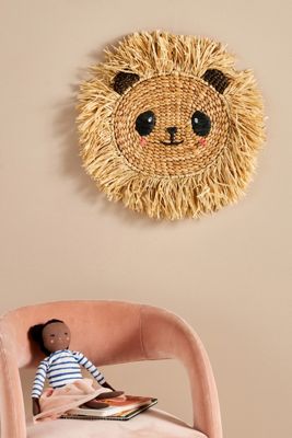 Straw Creature Wall Hanging