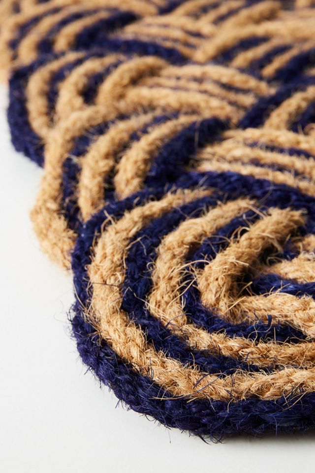 Nautical Braided Doormat #1