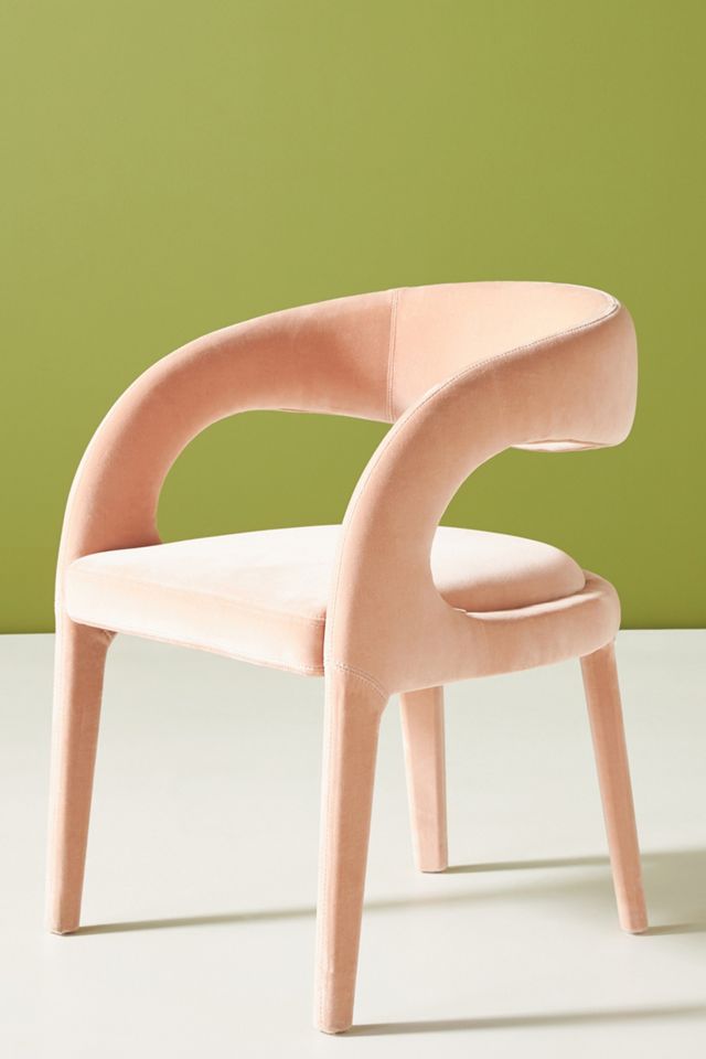 Velvet Hagen Dining Chair #4