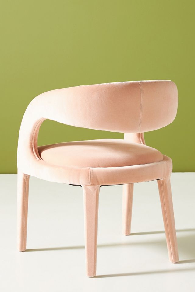Velvet Hagen Dining Chair #6