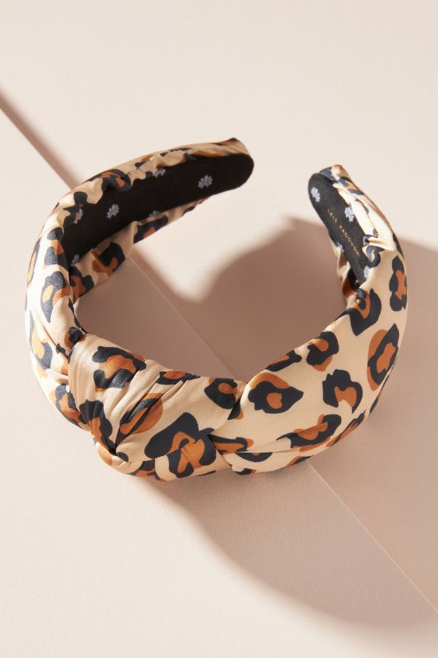 【LELE SADOUGHI】Silk Leopard Knotted Headband Lele Sadoughi Silk Leopard Knotted Headband | Anthropologie