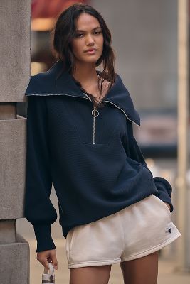 Varley Vine Half-zip Pullover In Blue