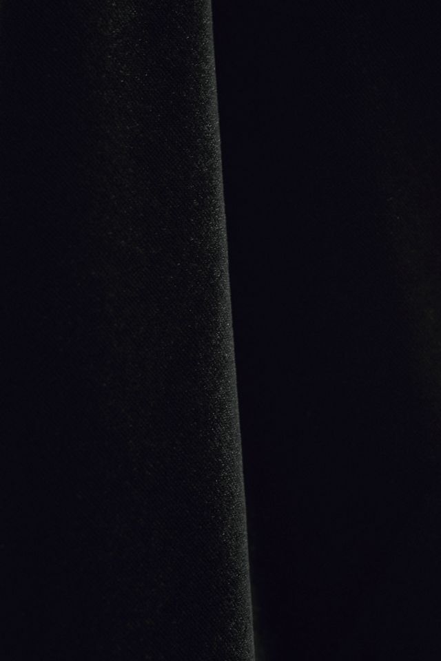 Jenny Yoo Issa Off-The-Shoulder Stretch Velvet Column Gown #4