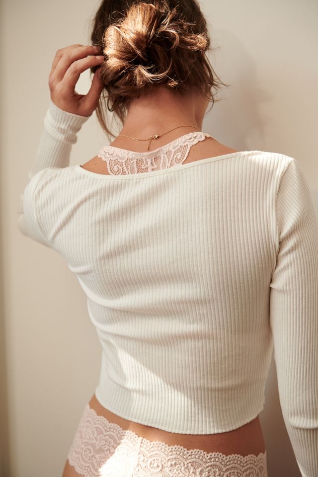 Alessa Notch-Neck Crop Top #1