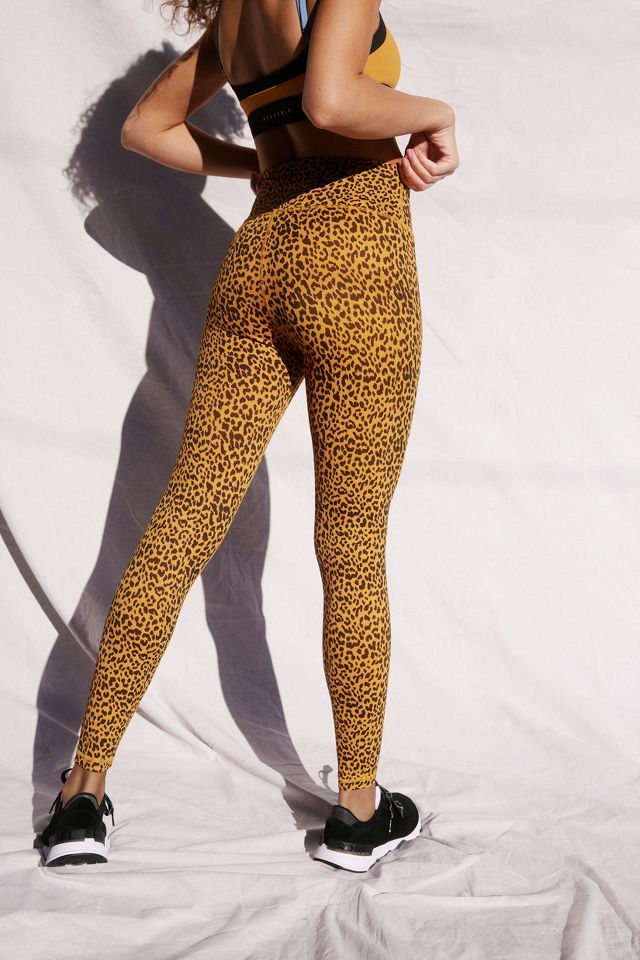 Anthropologie Women's All Fenix Cheetah Print Leggings High-Rise