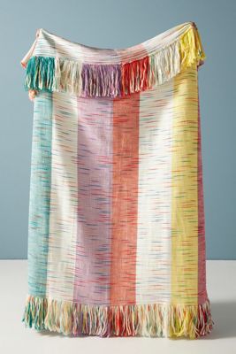 Fringed Bay Throw Blanket