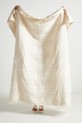 Jacquard-Woven Naya Throw Blanket