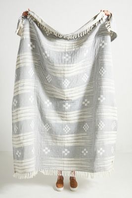 Jacquard-Woven Naya Throw Blanket