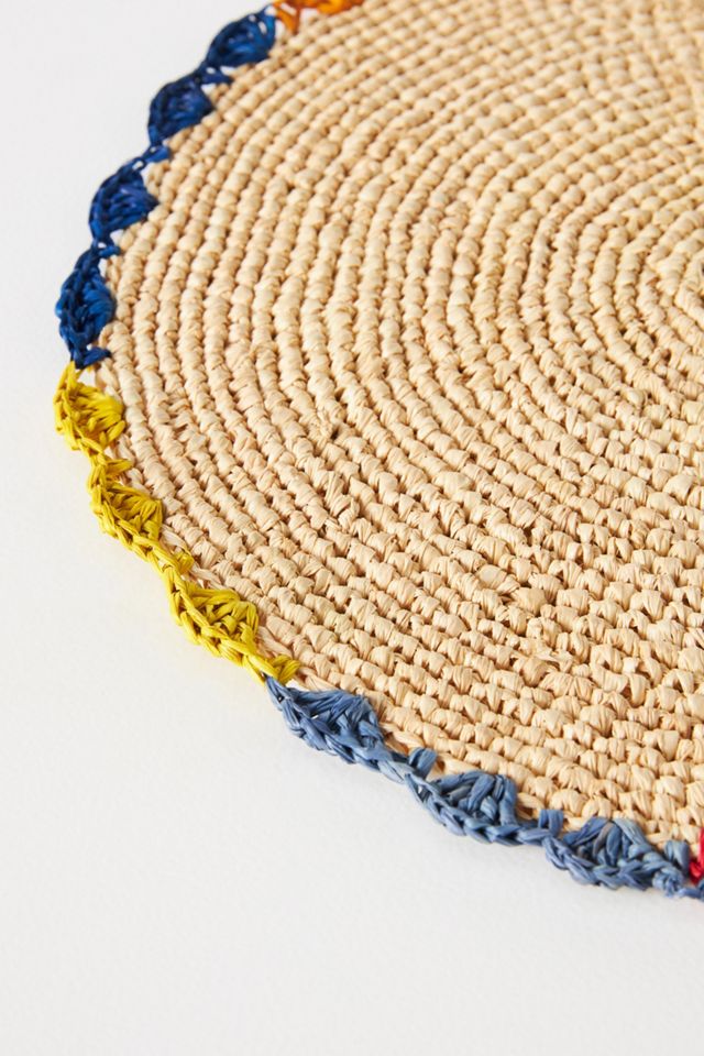 Aura Raffia Placemats, Set of 4 #1