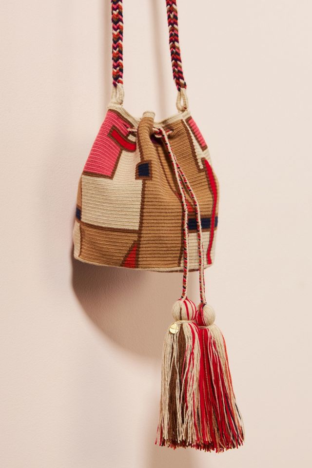 Guanabana Crochet Crossbody Bag | Anthropologie