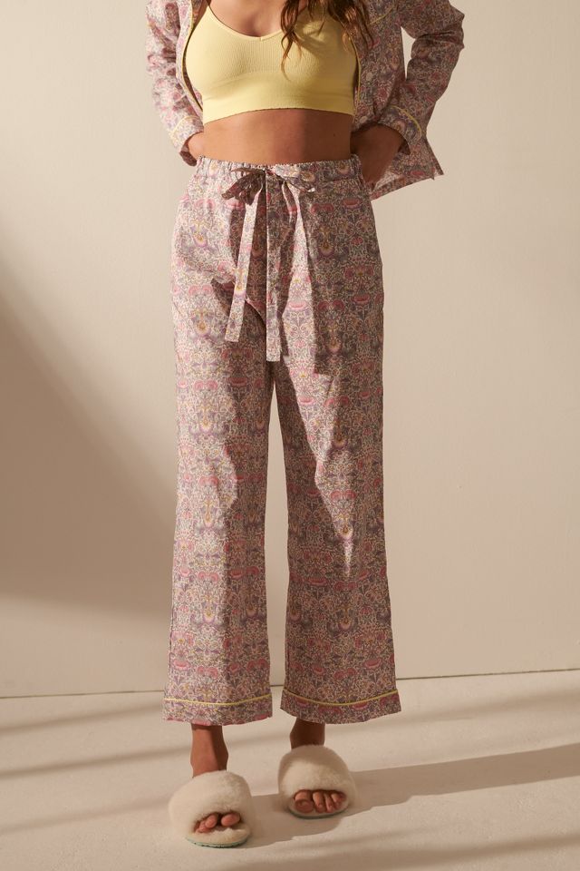 Liberty London by Anthropologie Wildflowers Pajama Set