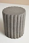 Channel Tufted Ceramic Stool #2