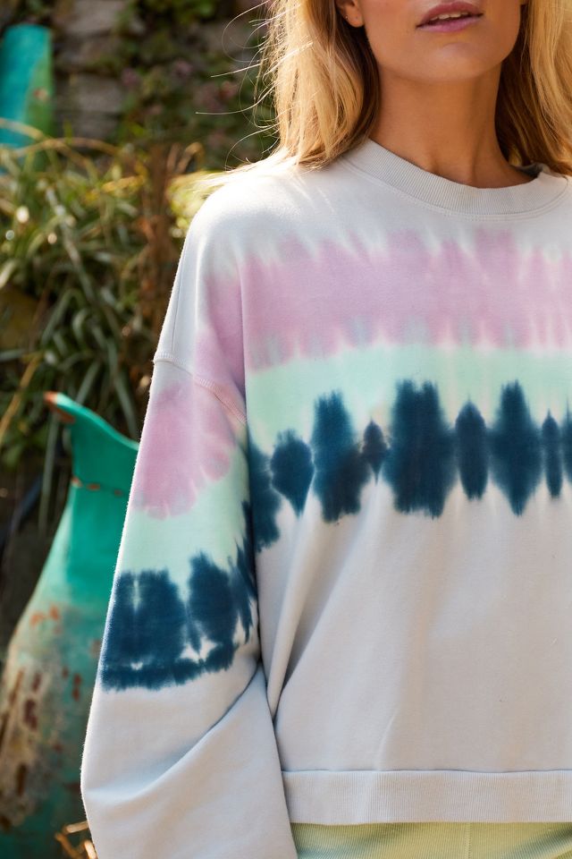 Anthropologie tie dye sweater hot sale