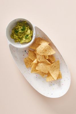 Selby Terrazzo Bamboo Melamine Chip & Dip