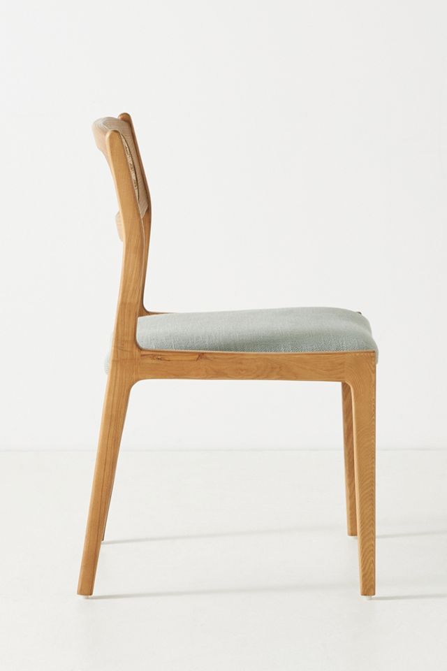 Zoey Caned Armless Dining Chair #2