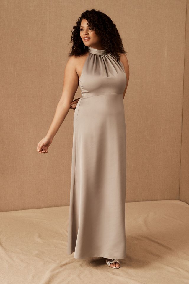 Esme Satin Charmeuse Dress #4