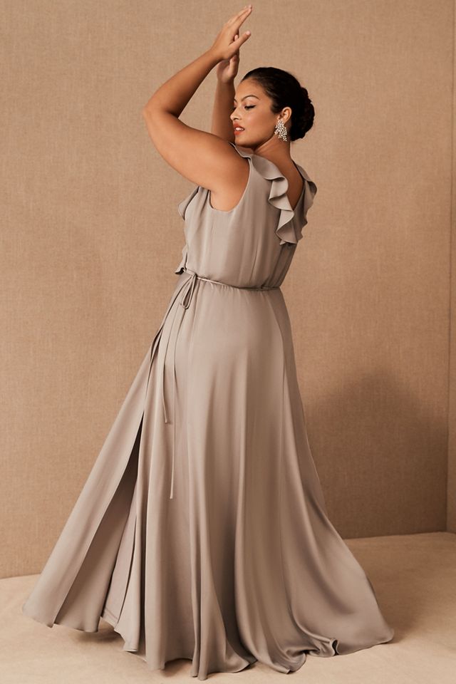 Tansy Satin Maxi Dress #5