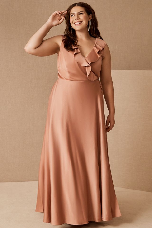 Tansy Satin Maxi Dress #4