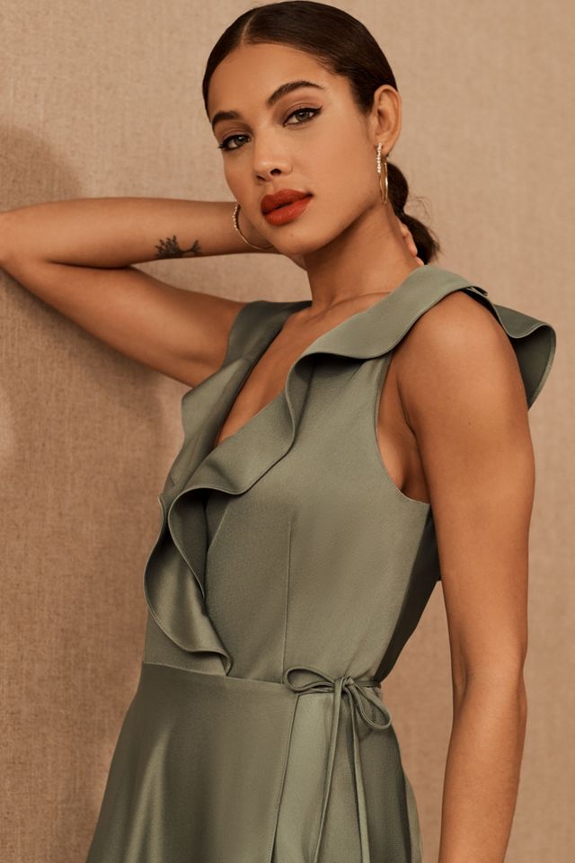 Tansy Satin Maxi Dress #2