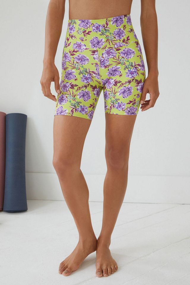 Beach Riot Floral Bike Shorts #1