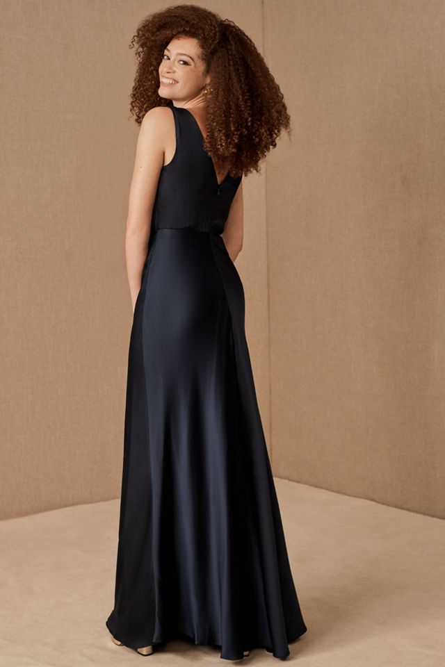 Beckett Satin Maxi Dress #1