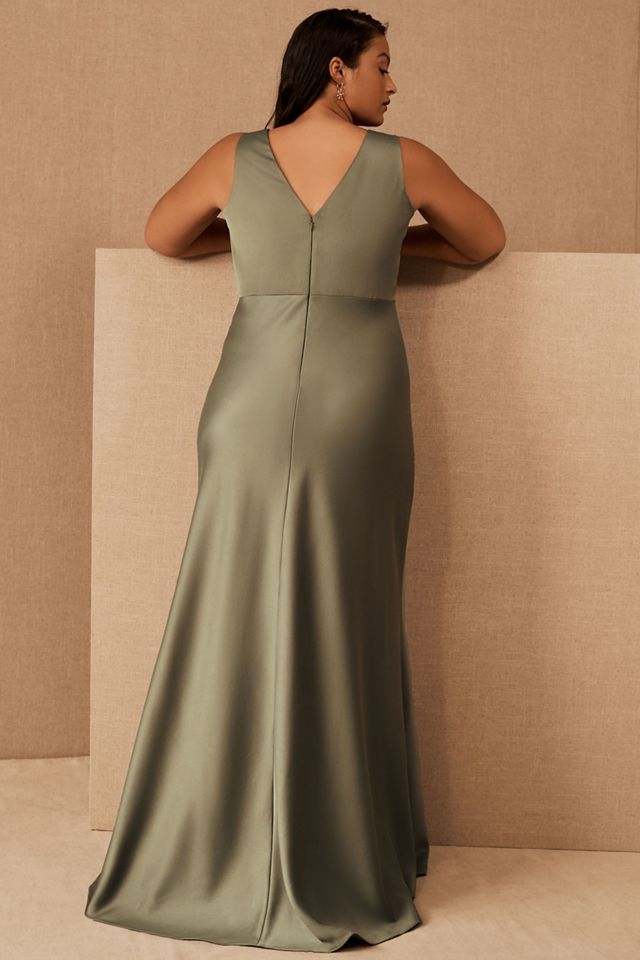 Beckett Satin Maxi Dress #6