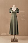 Shelley Satin Charmeuse Midi Dress #4