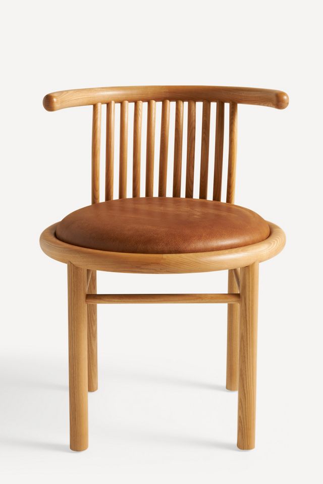 Mathilde Leather Dining Chair - Elegant & Durable