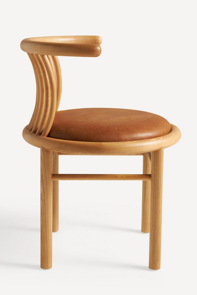 Mathilde Leather Dining Chair - Elegant & Durable