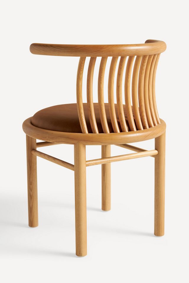 Mathilde Leather Dining Chair - Elegant & Durable