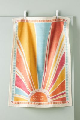 Take A Sun Break Dish Towel