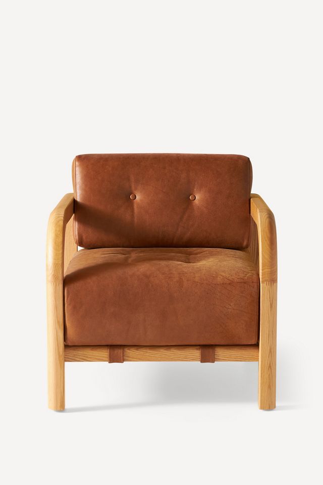 Kieran Leather Armchair #1