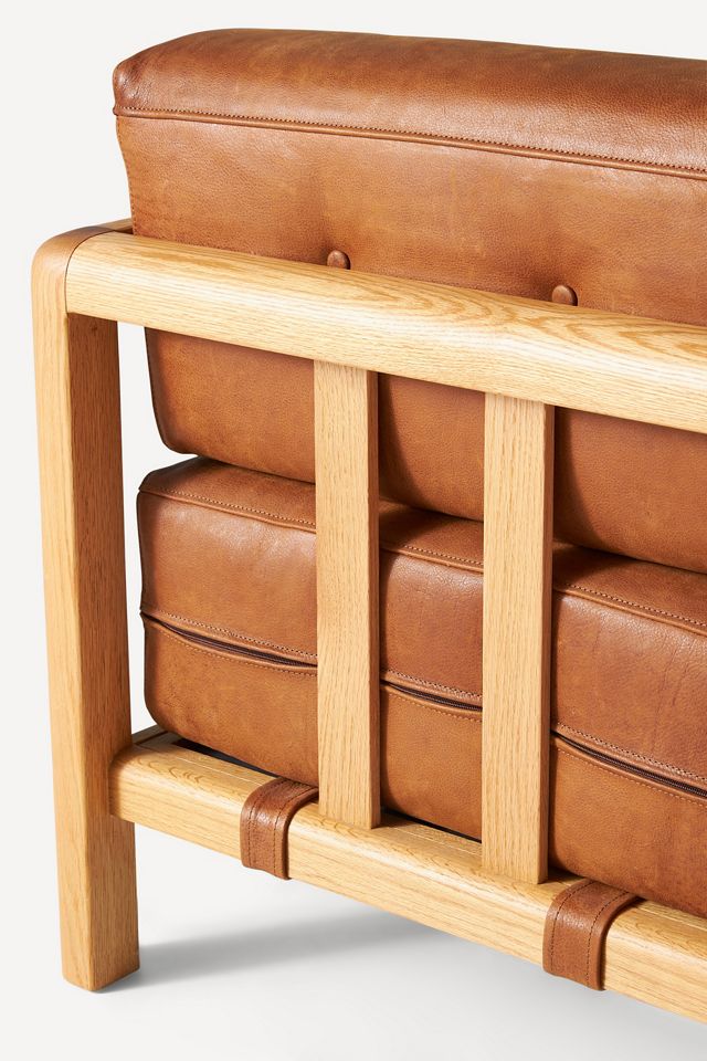 Kieran Leather Armchair #6