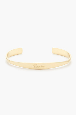 Custom Name Cuff Bracelet
