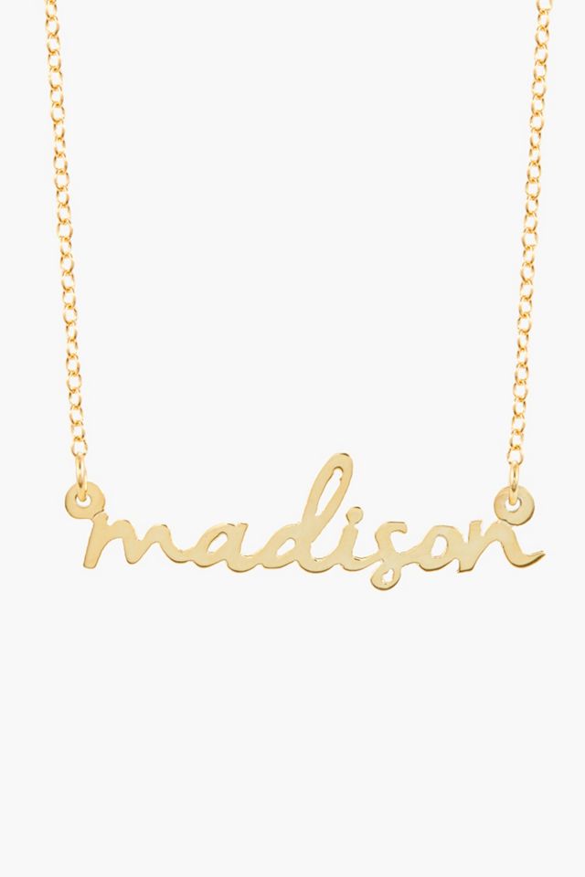 Tiny Tags Personalized Nameplate Necklace