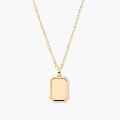 Brook & York Custom Monogram Pendant Necklace