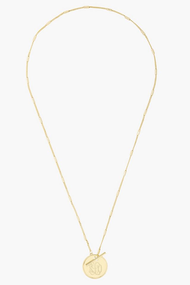 Brook & York Custom Monogram Toggle Necklace #1