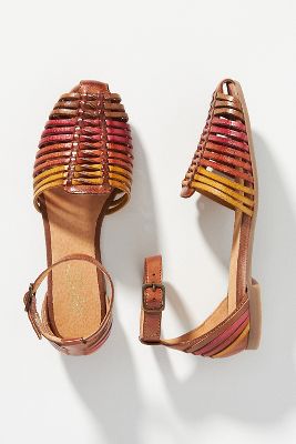 Seychelles Bits N' Pieces Woven Flats In Yellow