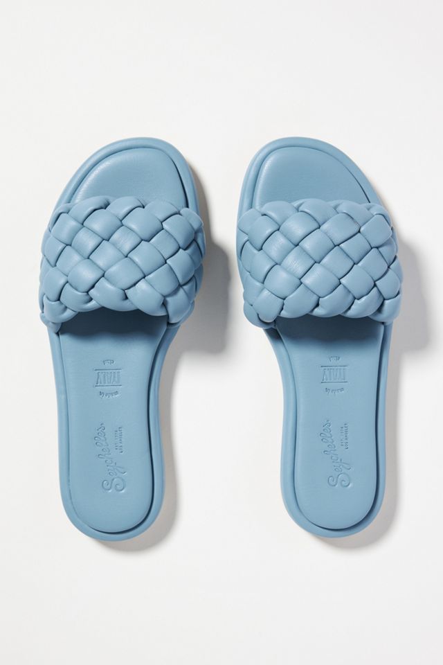 Seychelles Belissima Puffy Woven Slide Sandals #1