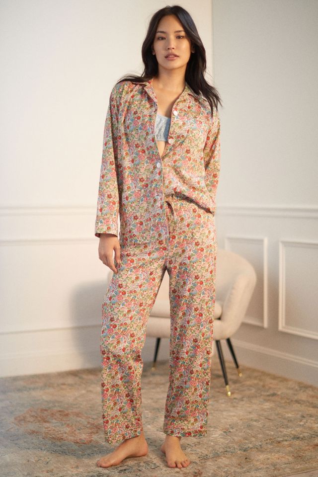 Roller Rabbit Garden Floral Pajama Set