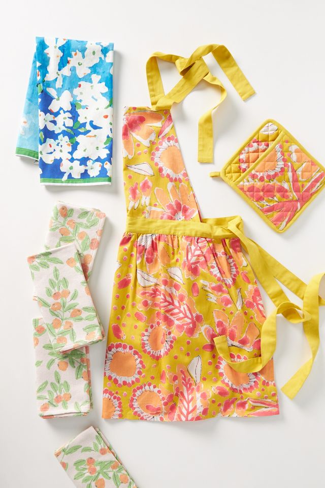 Vera for Anthropologie Perennial Dish Towel #2