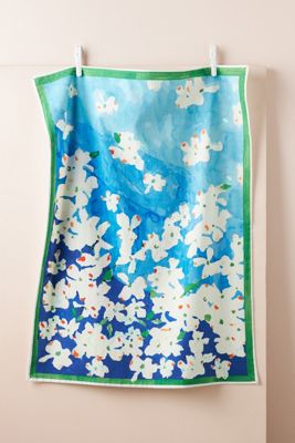 Vera for Anthropologie Perennial Dish Towel
