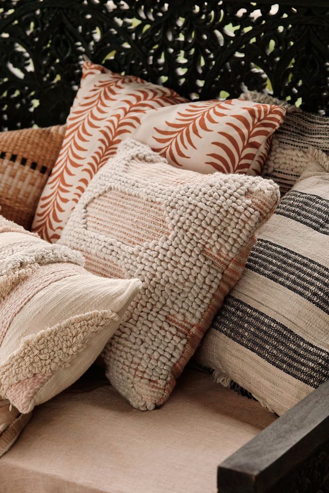 Anthropologie lumbar pillow sale