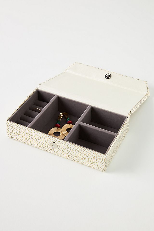 VELVET JEWELLERY BOX VANILLA VELVET JEWELLERY BOX VANILLA