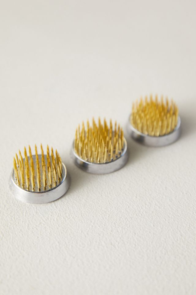 Niwaki Round Kenzan, Set of 3 #2