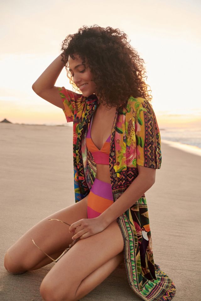 Alexis Colorblock Bikini Top #1