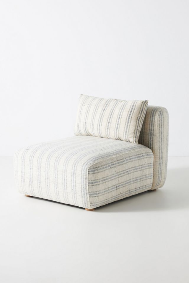 Boro Stripe Kori Modular Armless Chair #4