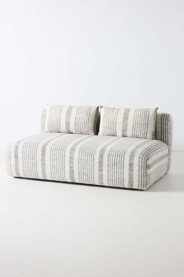 Boro Stripe Kori Modular Armless Sofa #2