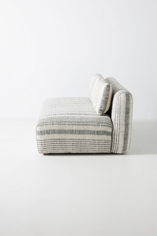 Boro Stripe Kori Modular Armless Sofa #3