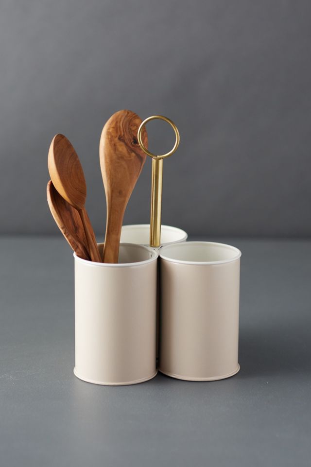 Enamel Utensil Holder #1